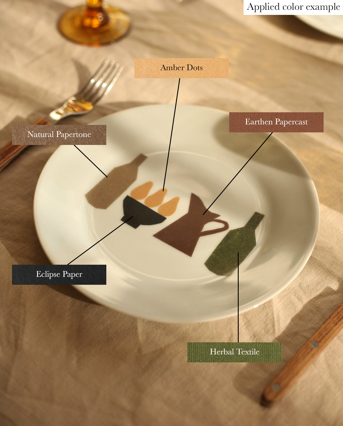 Sticker Céramique 'Forest Deep'