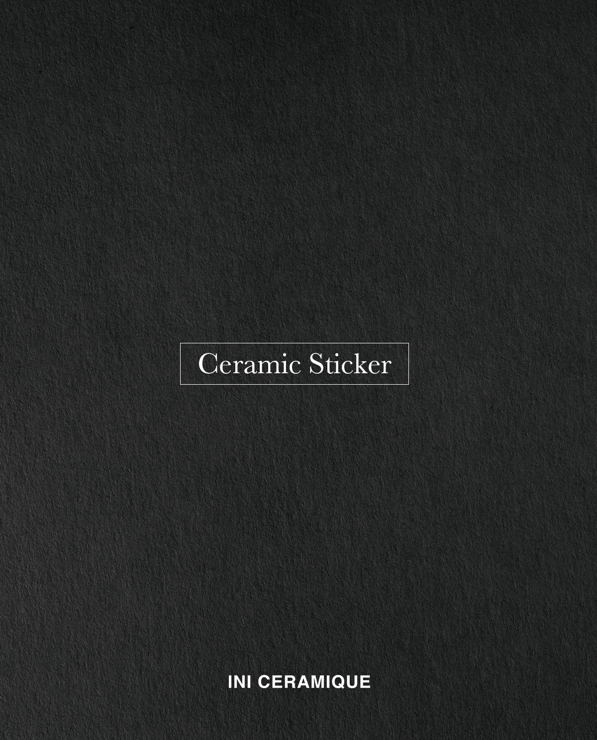 Sticker Céramique 'Eclipse Paper'