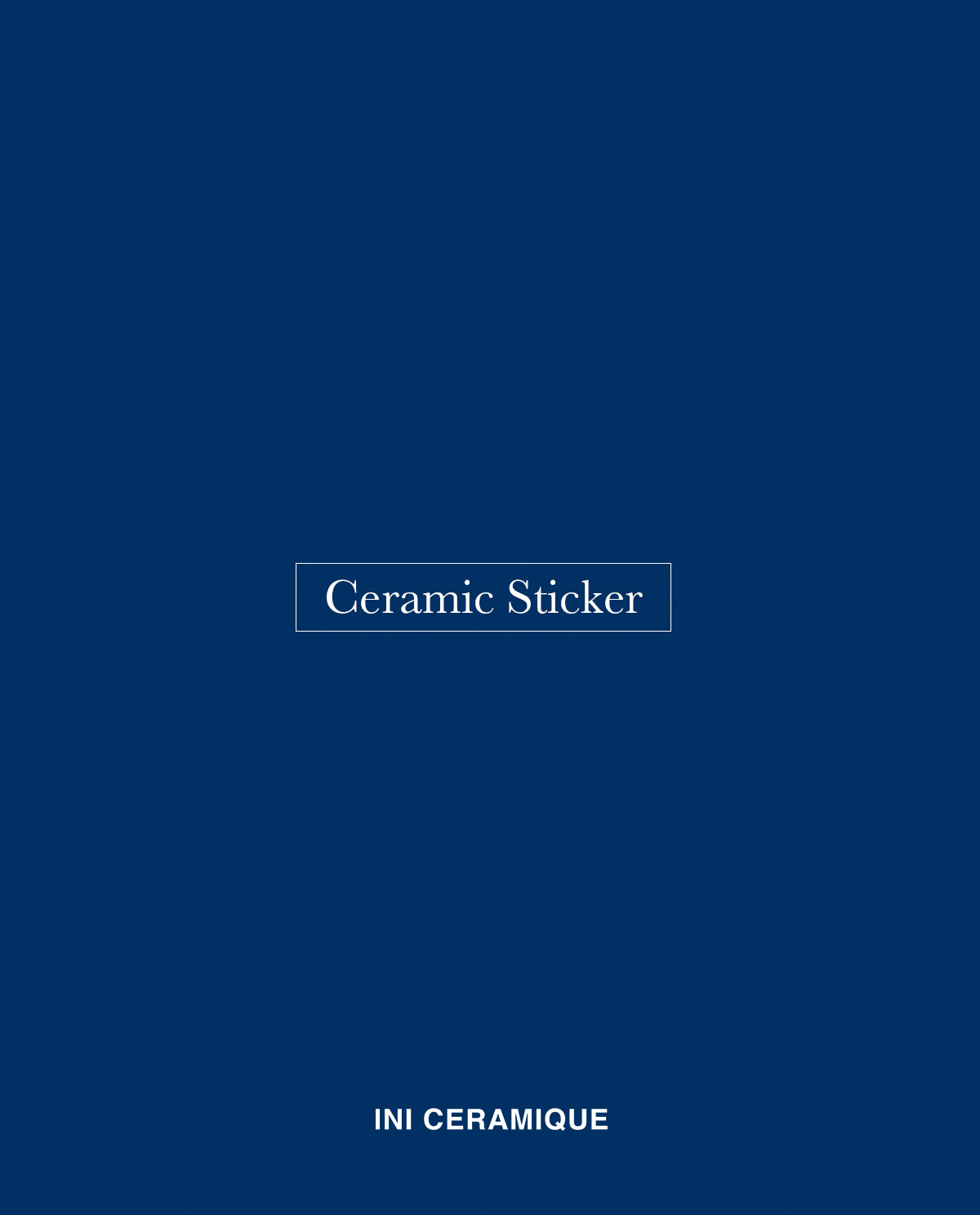 Sticker Céramique 'Astral Depth'