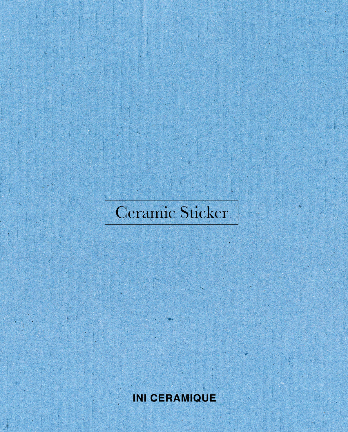 Sticker Céramique 'Cloudy Papergrain'