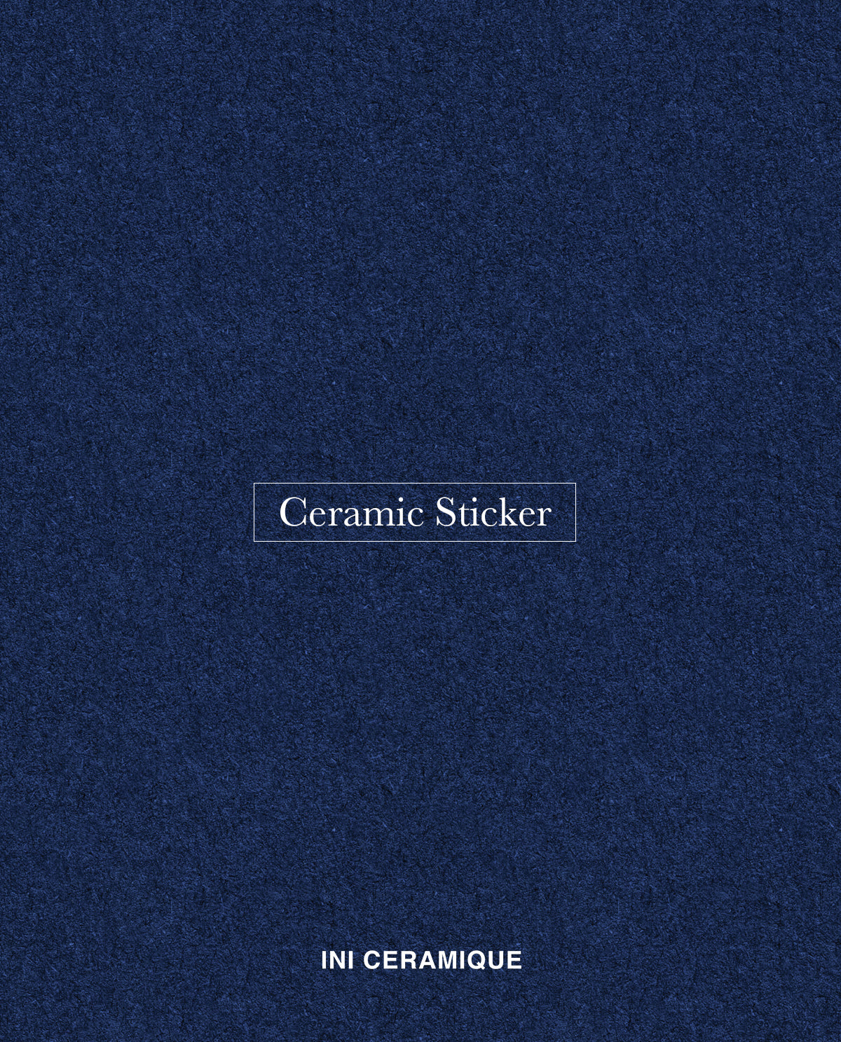 Sticker Céramique 'Nocturne Feltgrain'