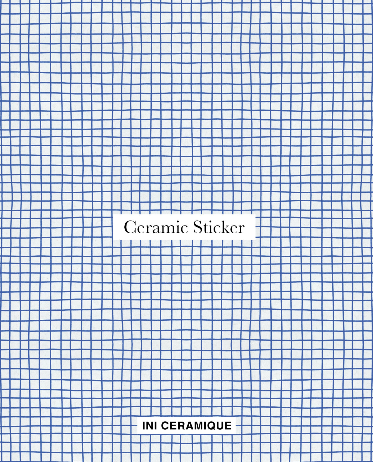 Sticker Céramique 'Breeze Vichy'