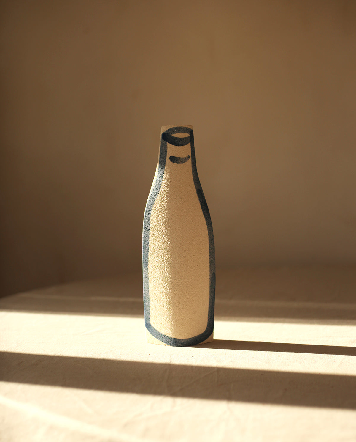 ‘Morandi Bouteille - Blue’ Ceramic Vase