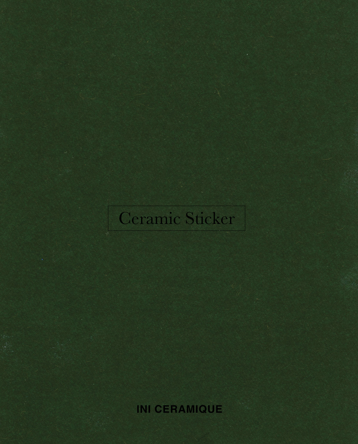 Sticker Céramique 'Forest Papercast'