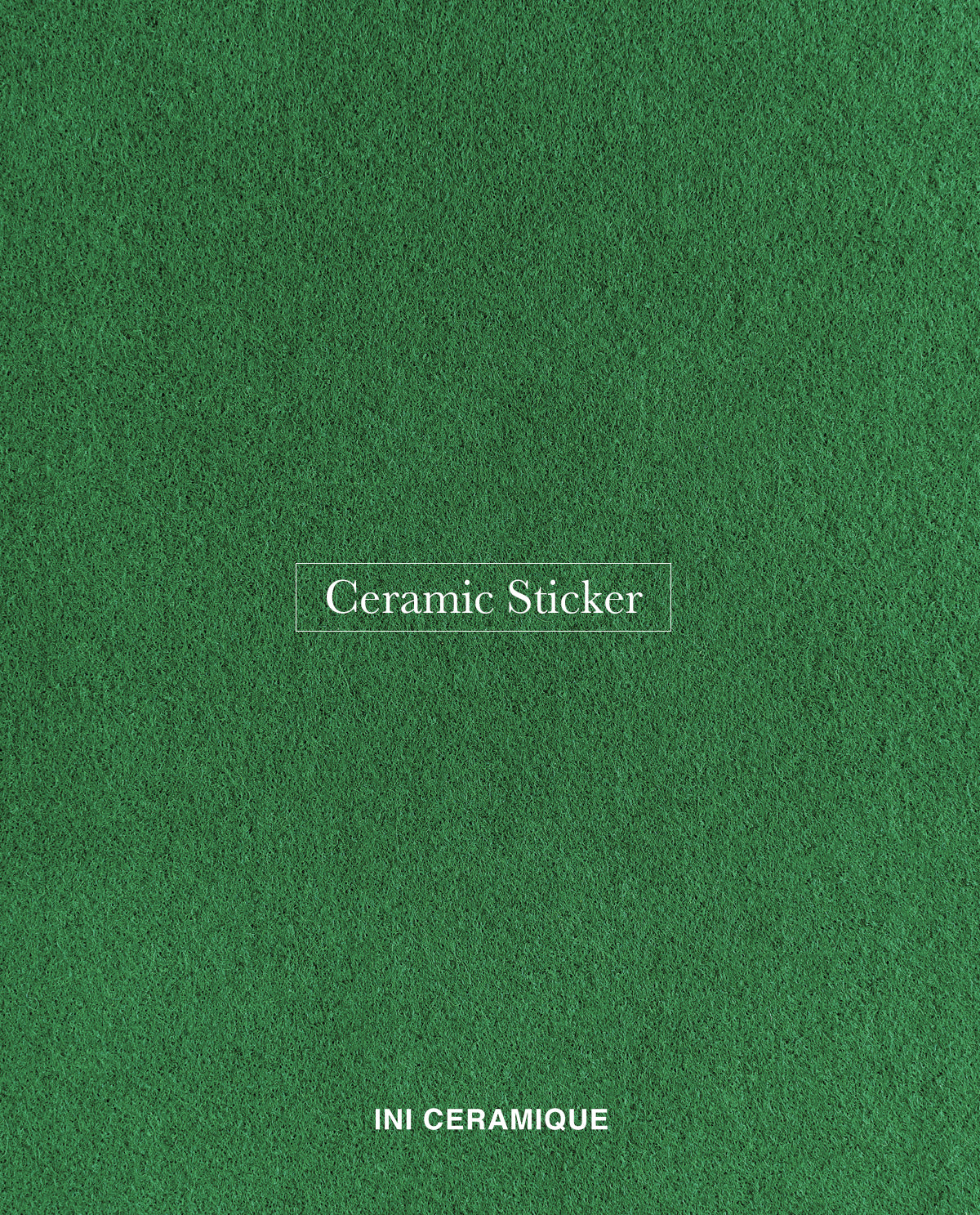 Sticker Céramique 'Moss Feltgrain'
