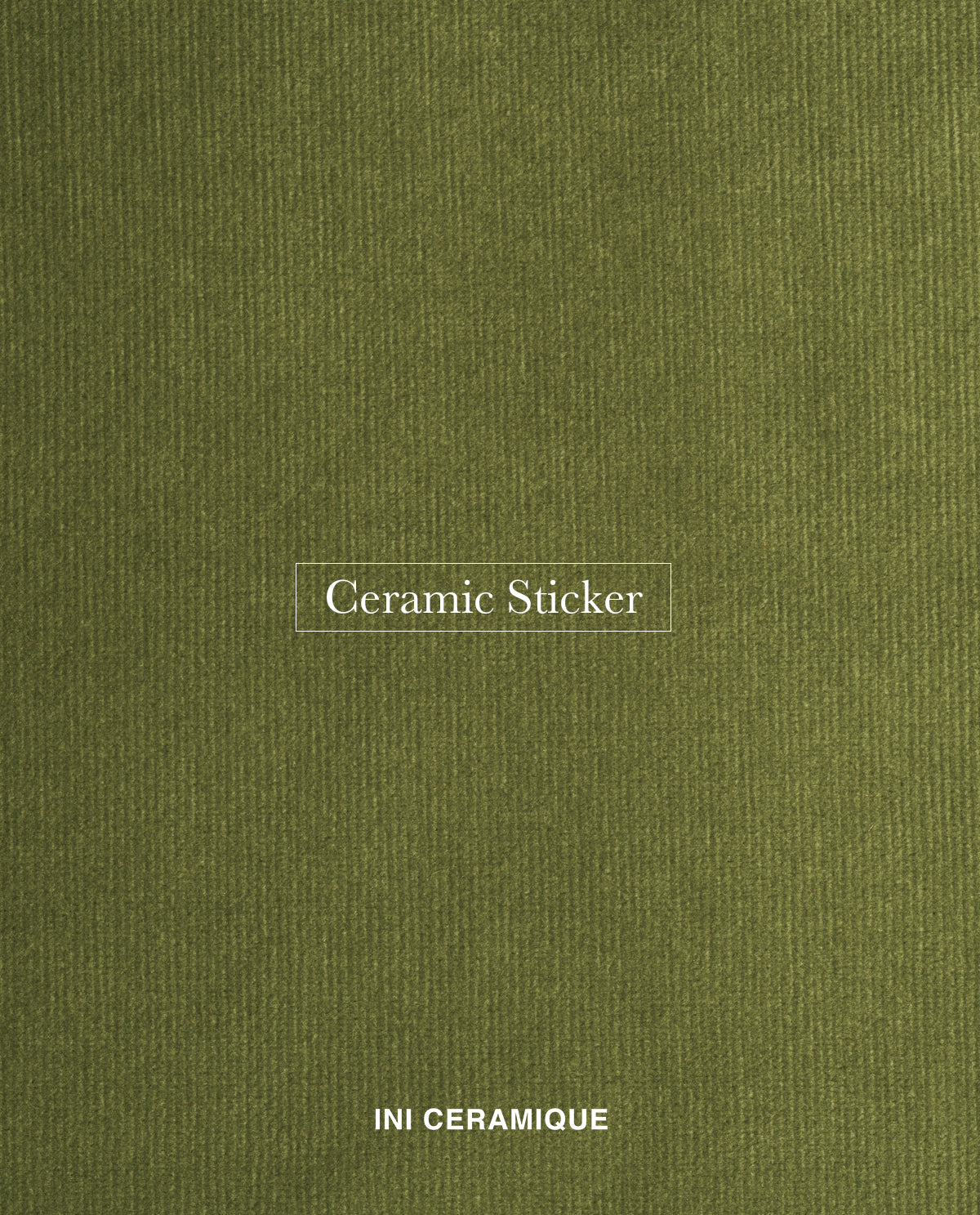 Sticker Céramique 'Herbal Textile'