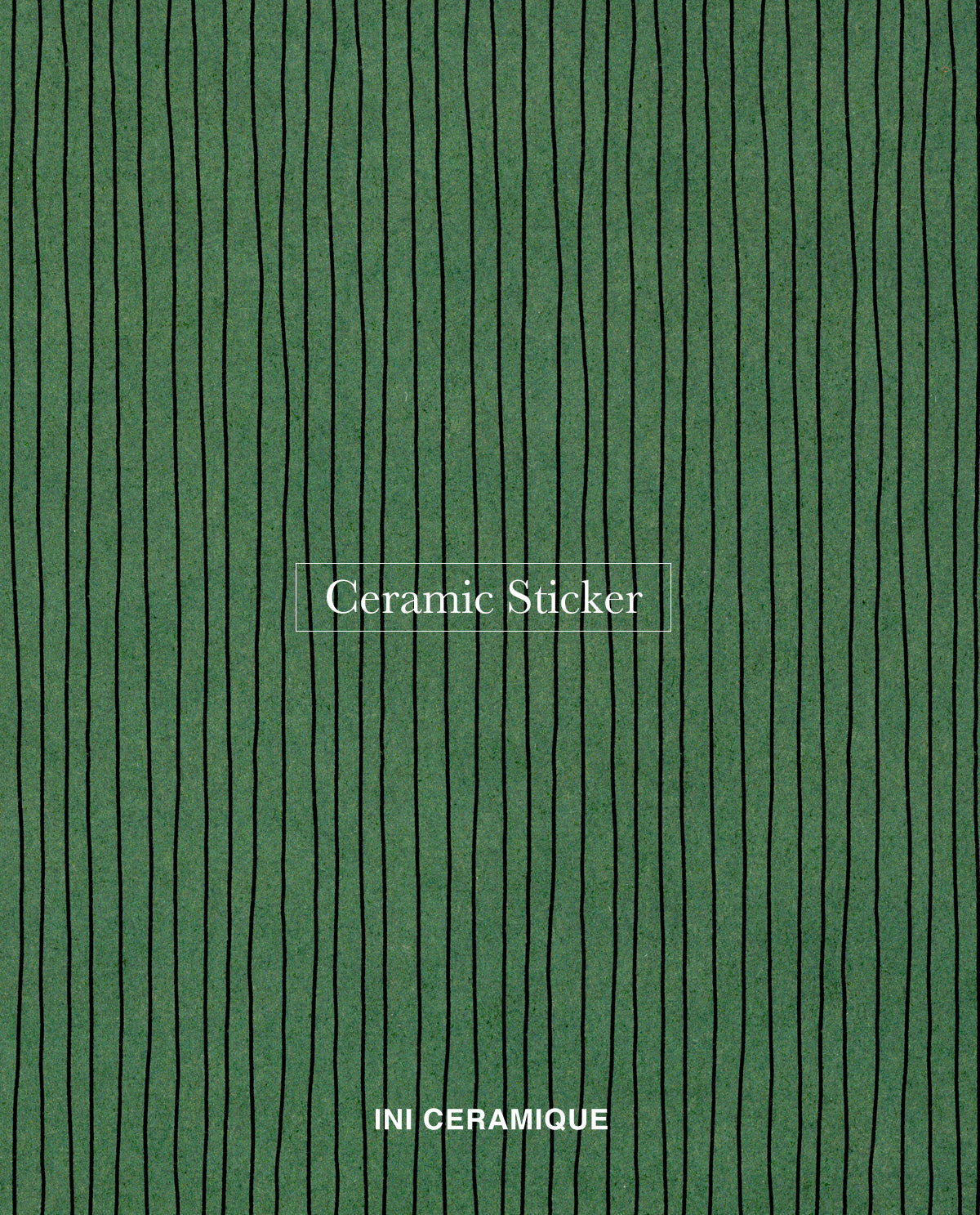 Sticker Céramique 'Pine Stripes'