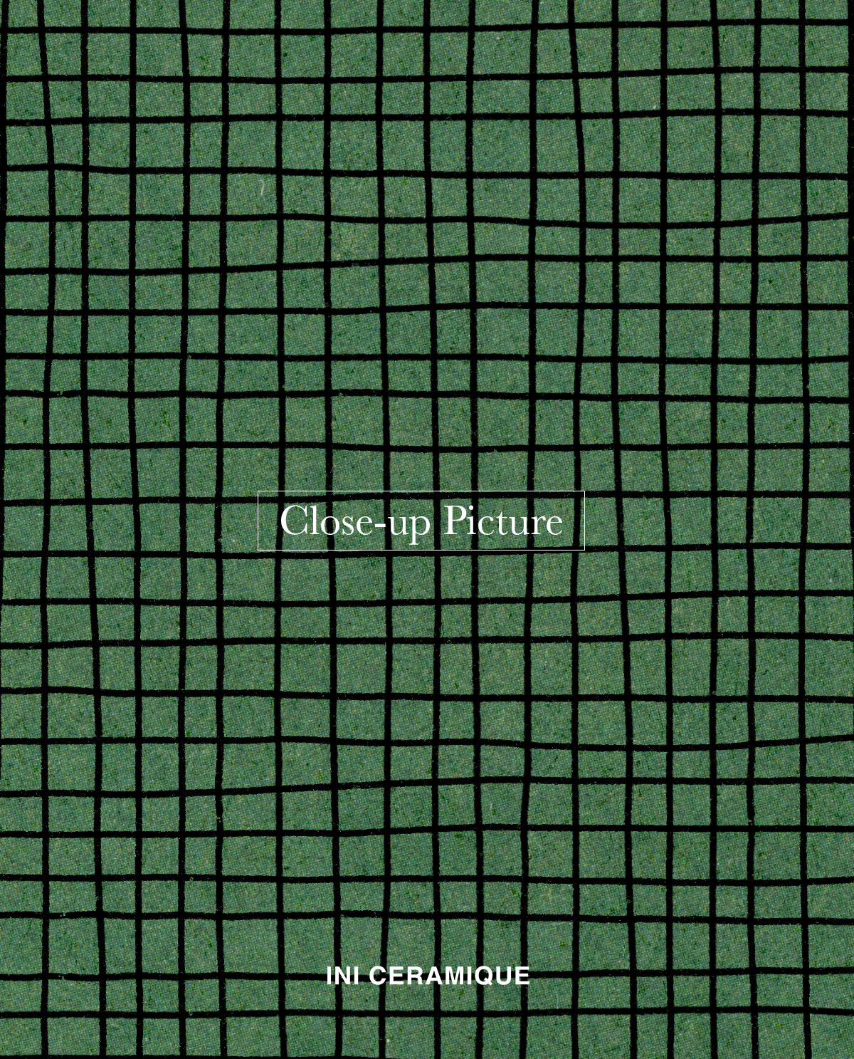 Sticker Céramique 'Evergreen Check'