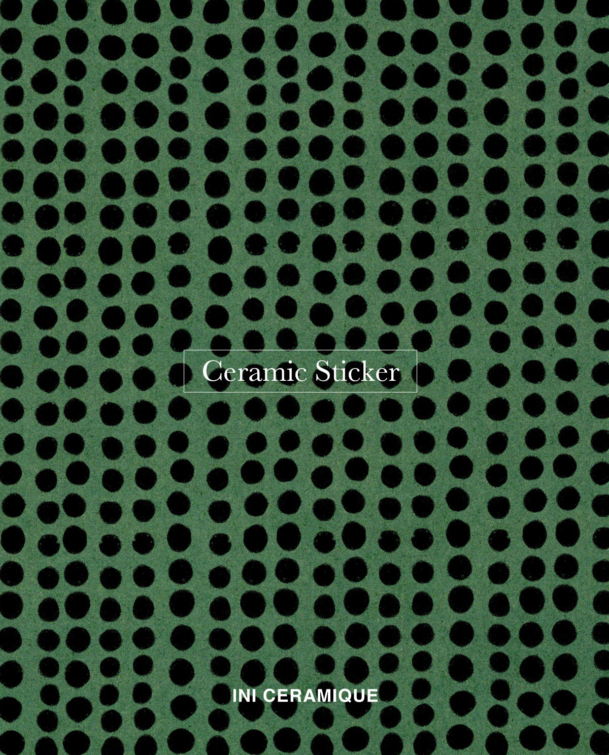 Sticker Céramique 'Forest Dots'