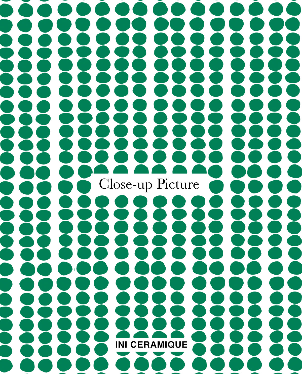 Sticker Céramique 'Botanic Dots'