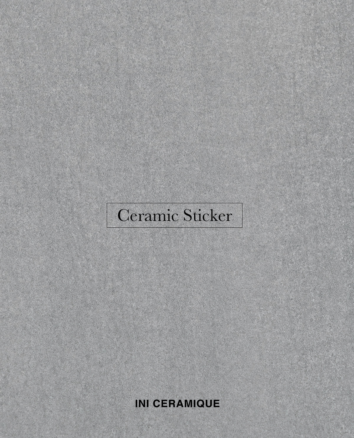 Sticker Céramique 'Graphite Linen'