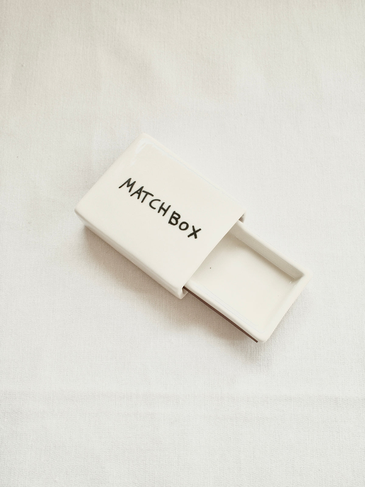 'Matchbox' Mini Ceramic Matchbox