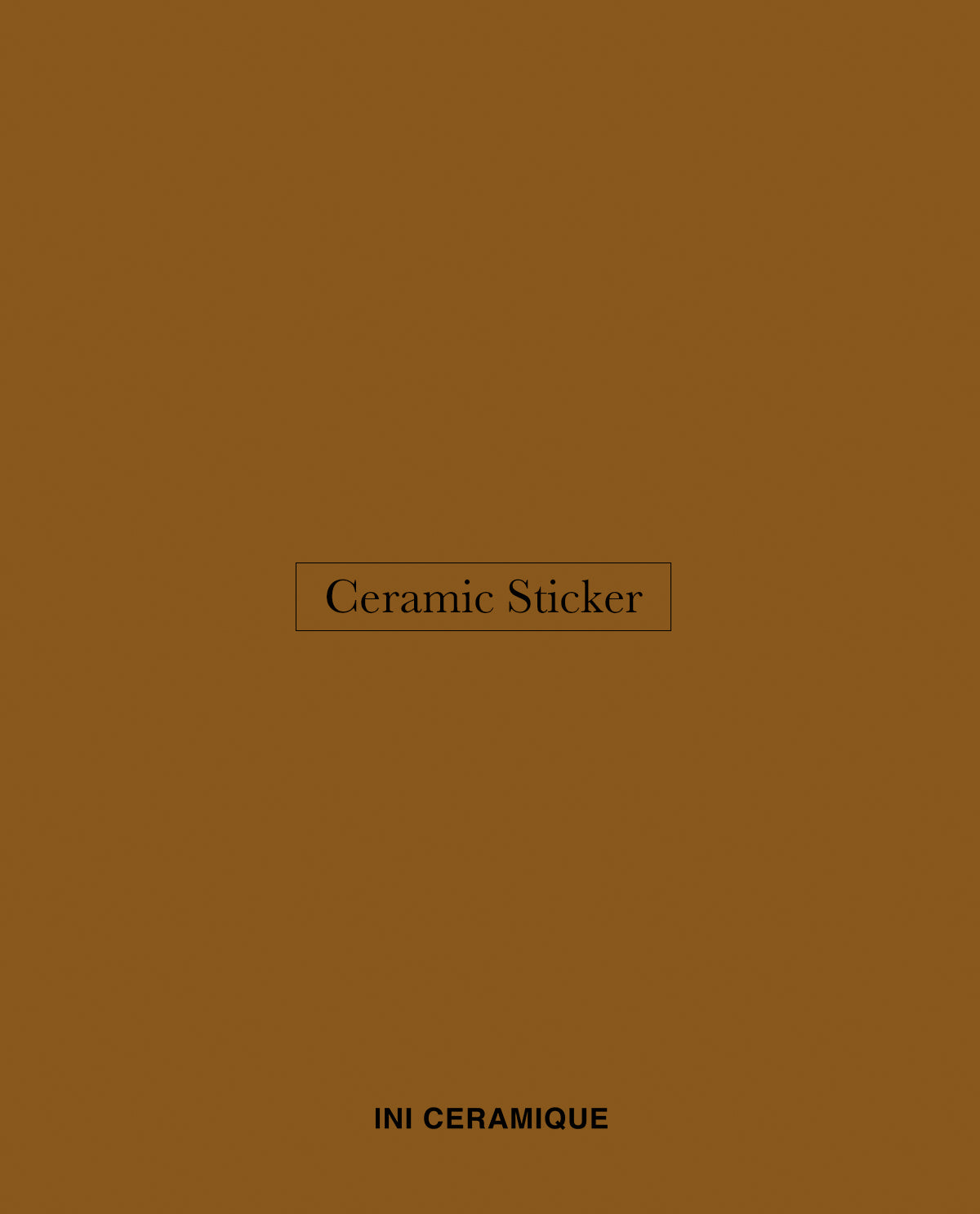 Sticker Céramique 'Amberwood'