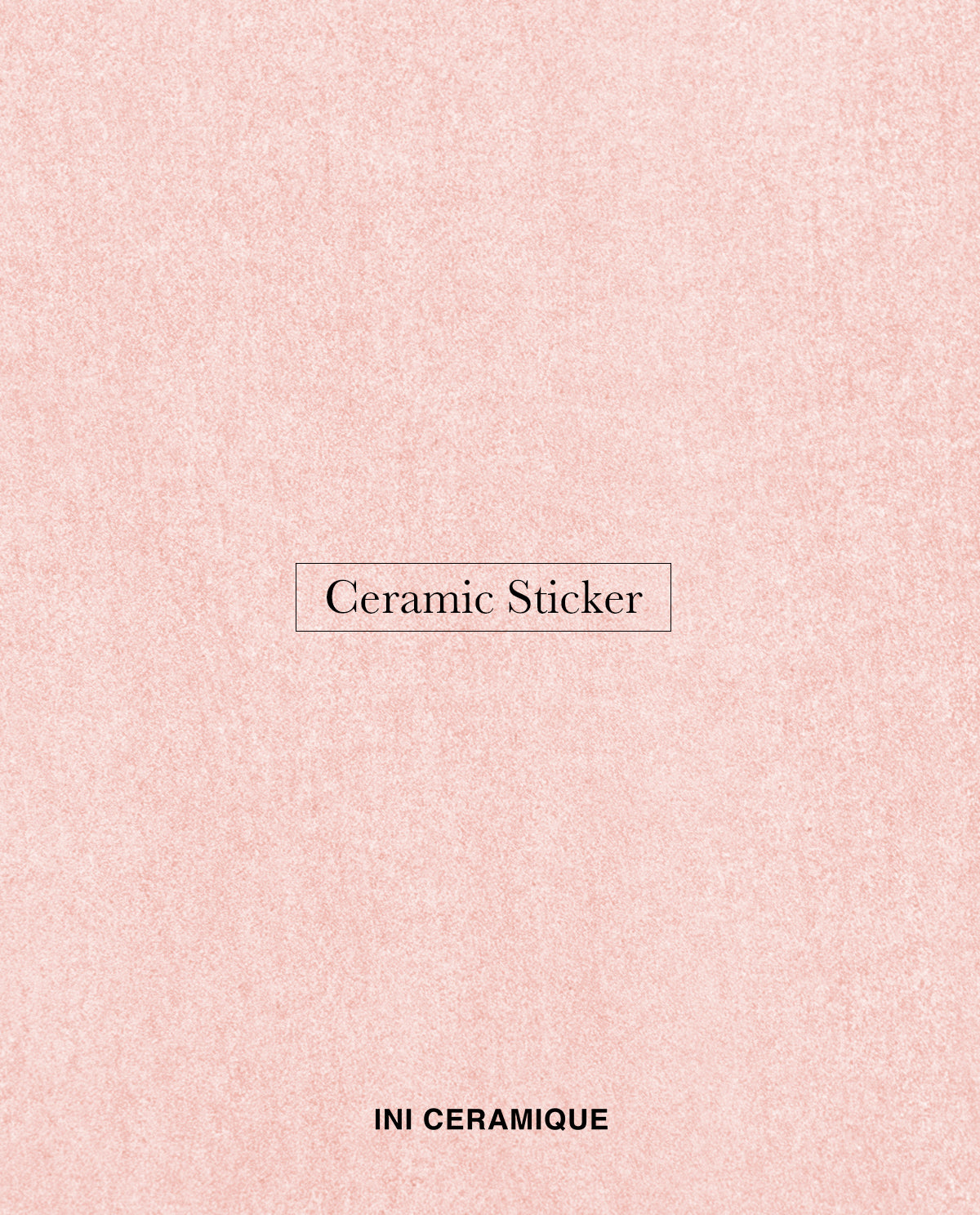 Sticker Céramique 'Dusty Rose Paper'