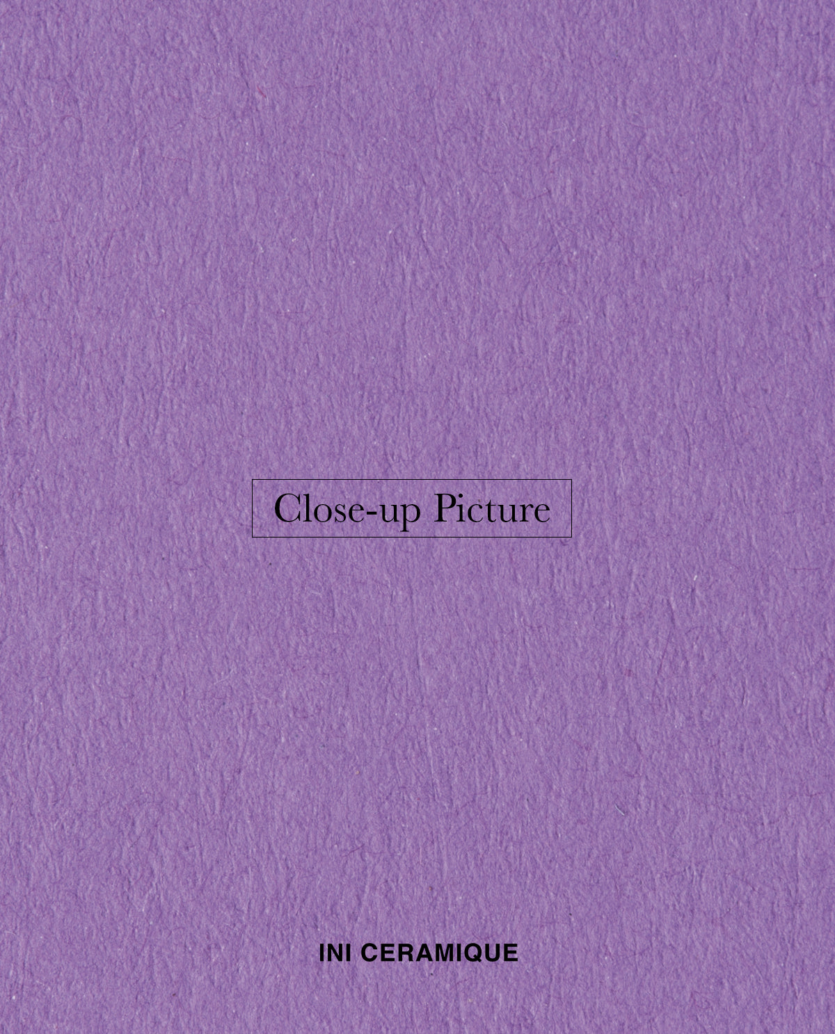 Sticker Céramique 'Violet Parchment'