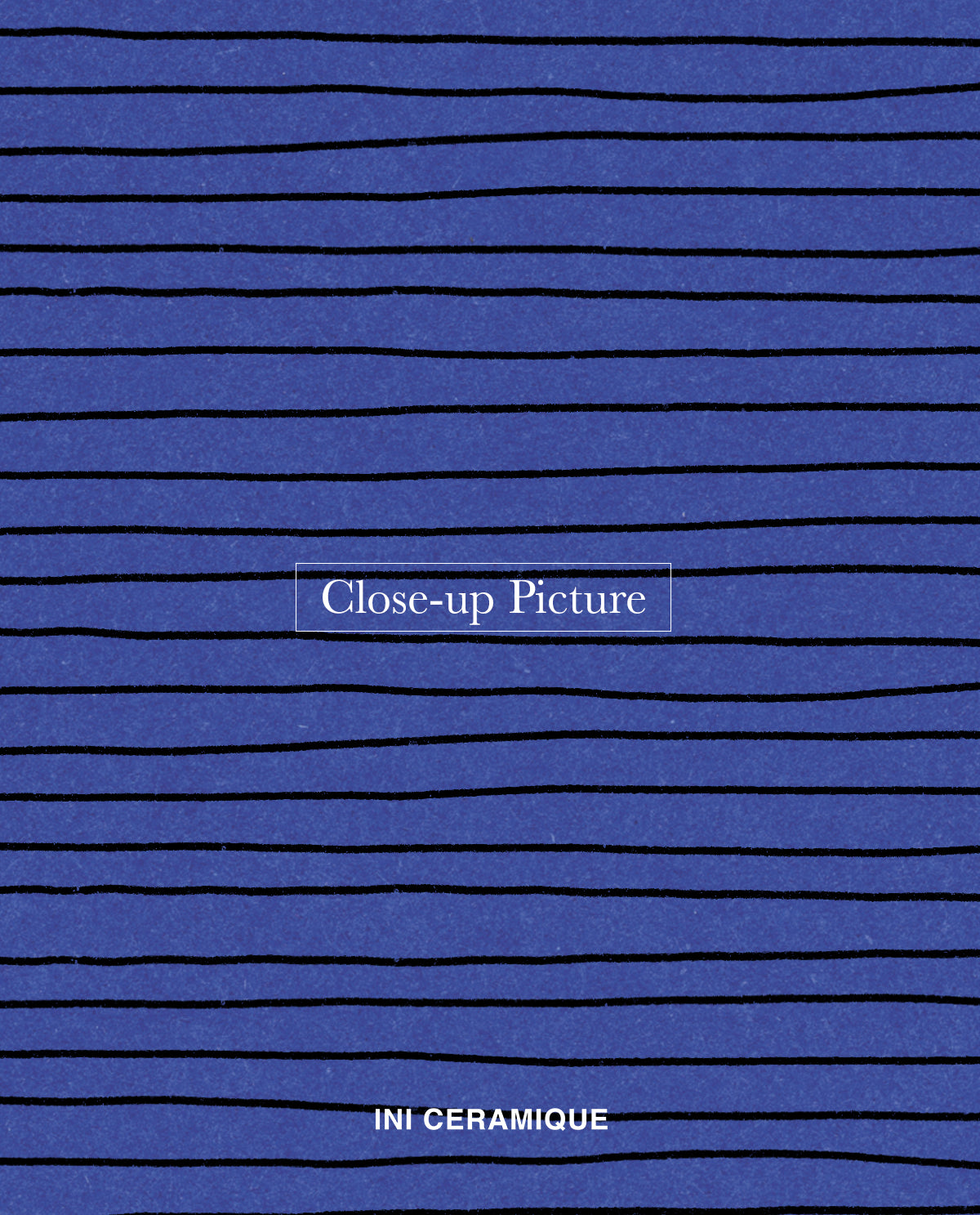 Sticker Céramique 'Midnight Stripes'