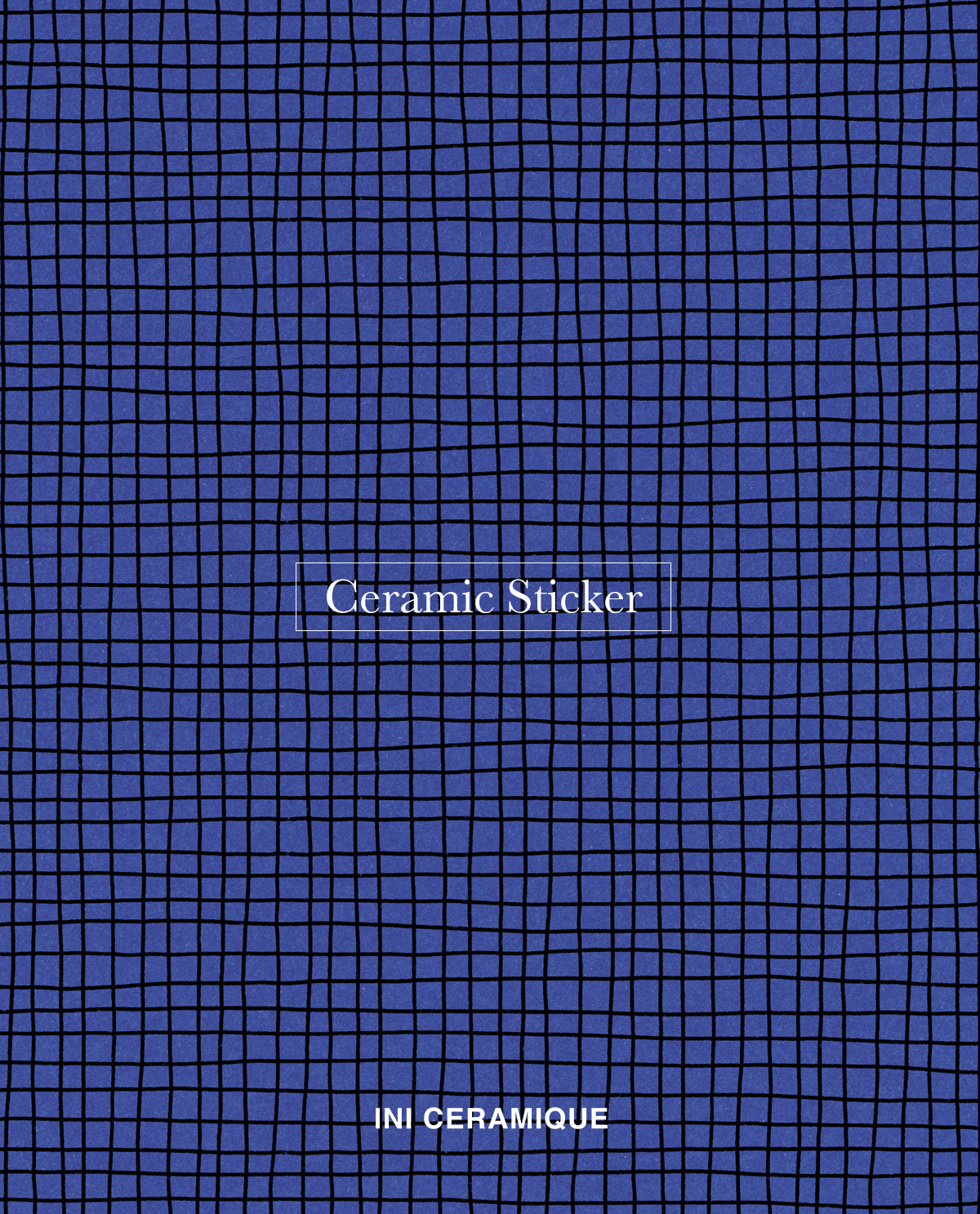Sticker Céramique 'Twilight Grid'