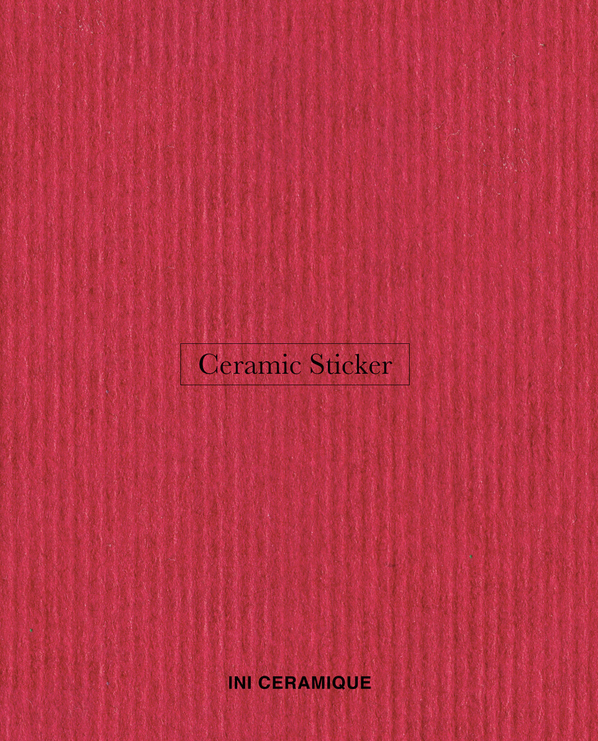 Sticker Céramique 'Berry Cardboard'