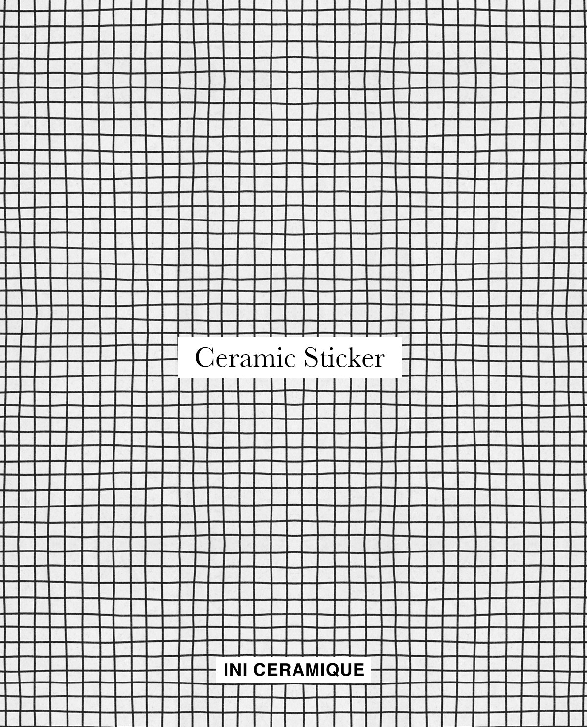 Sticker Céramique 'Ink Check'