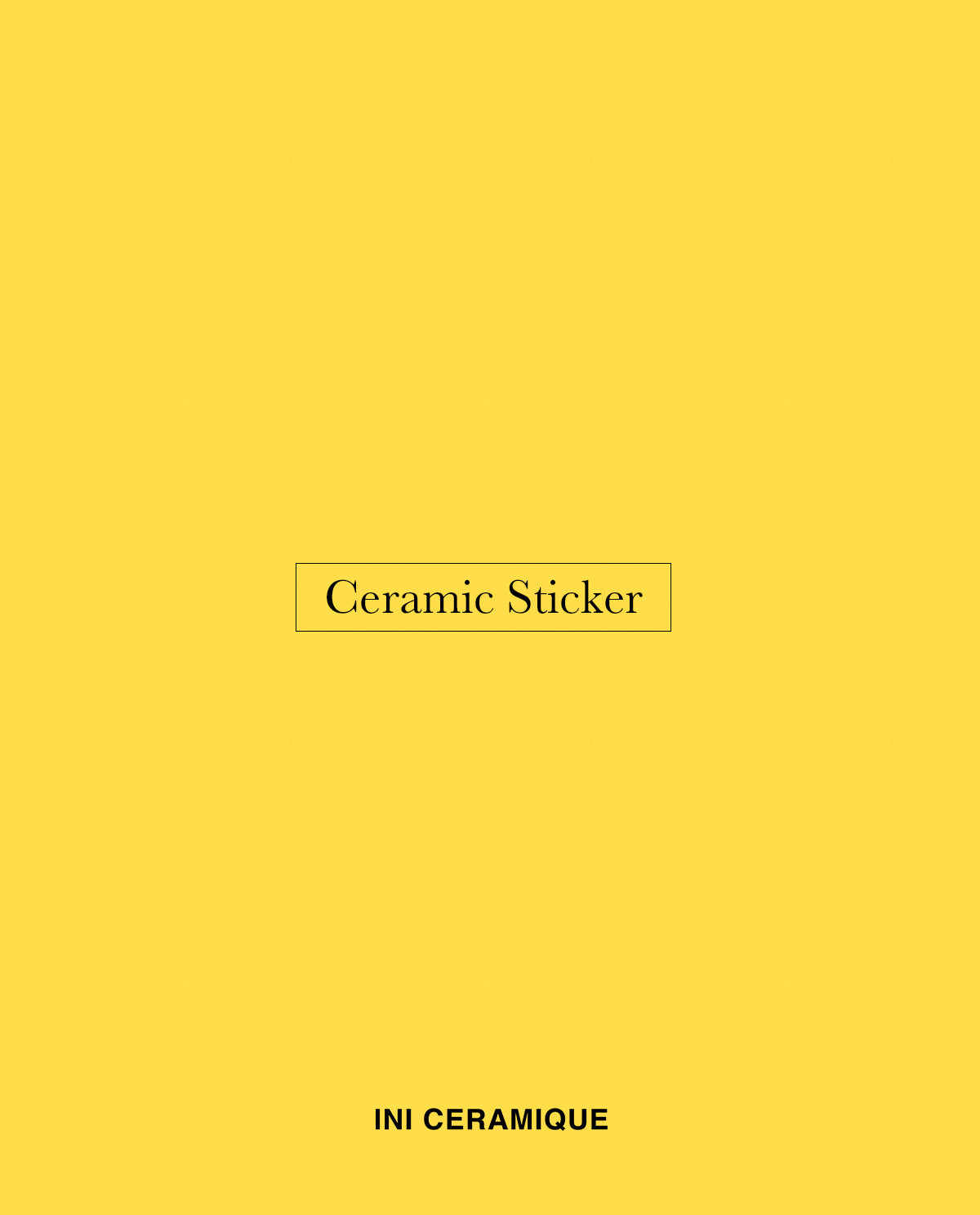Sticker Céramique 'Honeybeam'