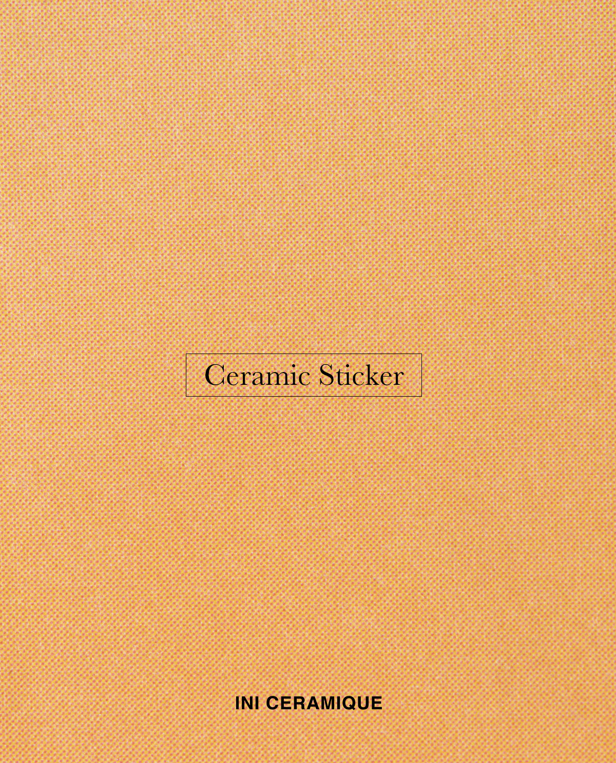 Sticker Céramique 'Amber Dots'