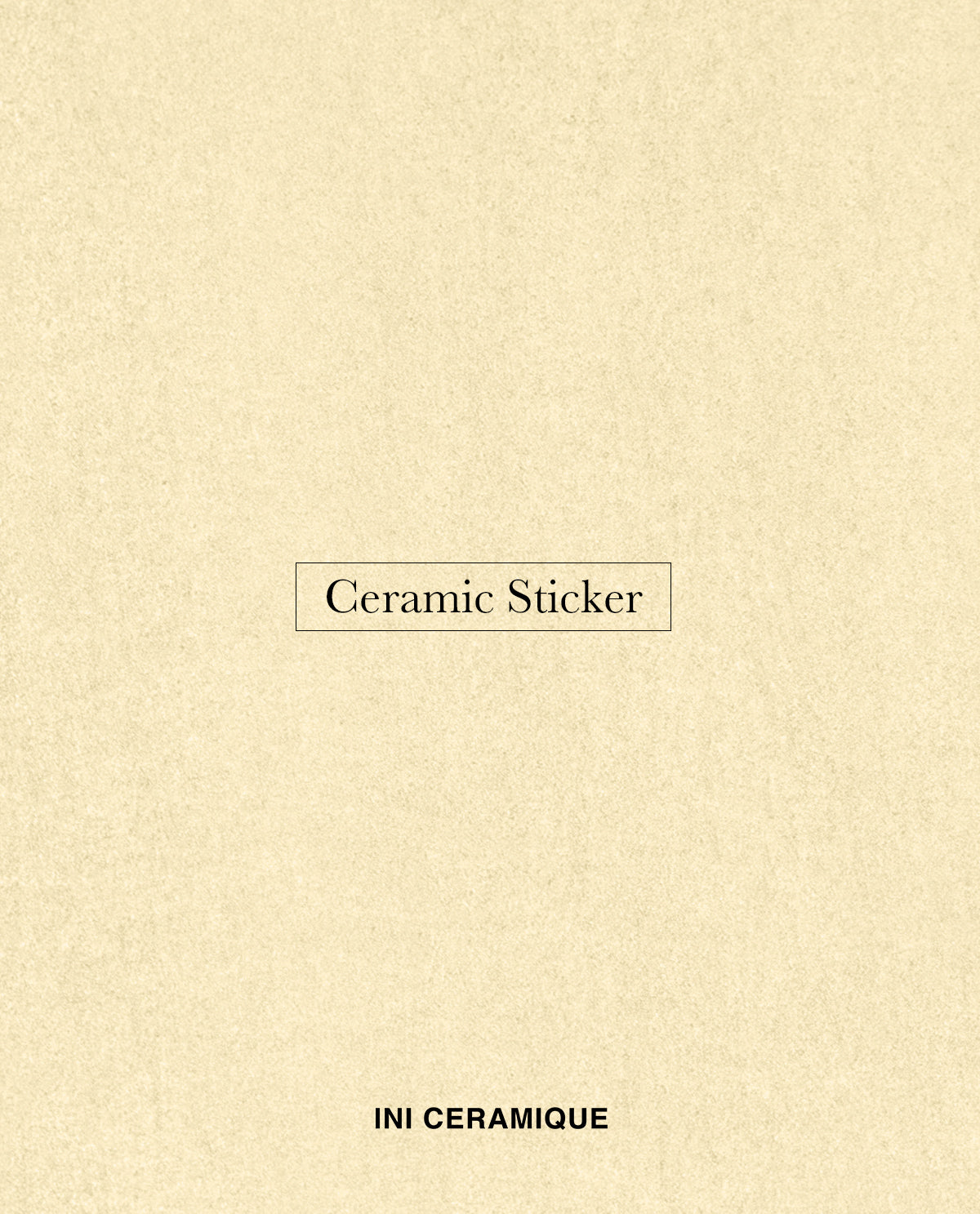 Sticker Céramique 'Dune Paper'