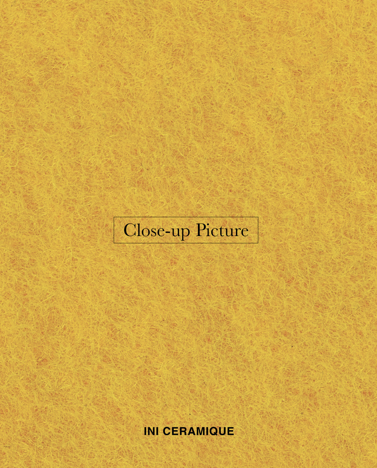 Sticker Céramique 'Golden Feltgrain'