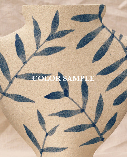 'Rounds Pattern’ Ceramic Vase