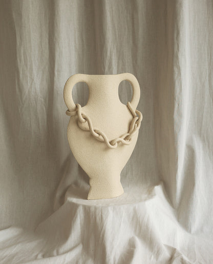 ‘Chain' Ceramic Vase