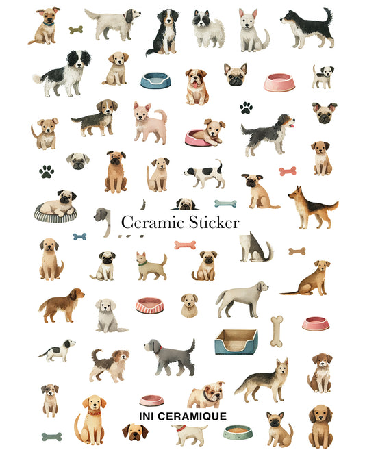Sticker Céramique 'Dog N°1'
