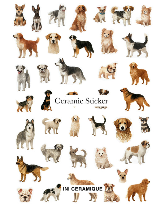 Sticker Céramique 'Dog N°2'