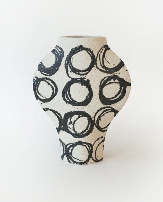 Vase En Céramique ‘Dripping Rounds’