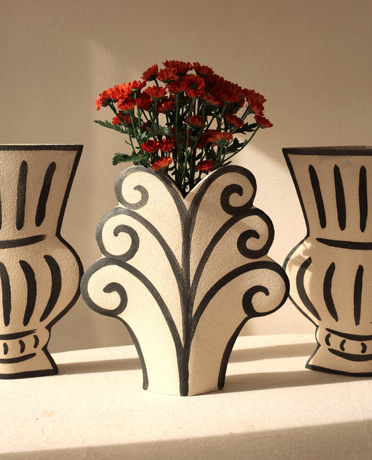 Vase En Céramique 'Fern'