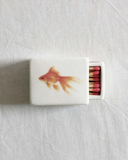 'Mini Fish’ Ceramic Matchbox
