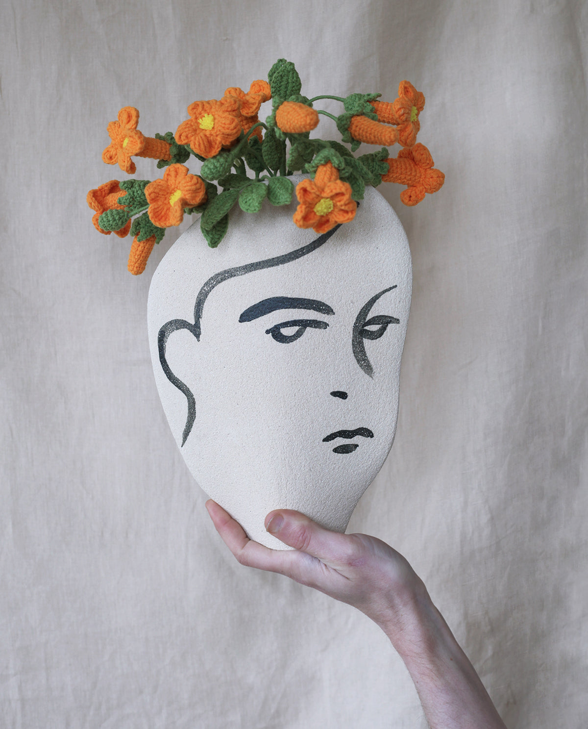 Vase En Céramique ‘Frida N°1’
