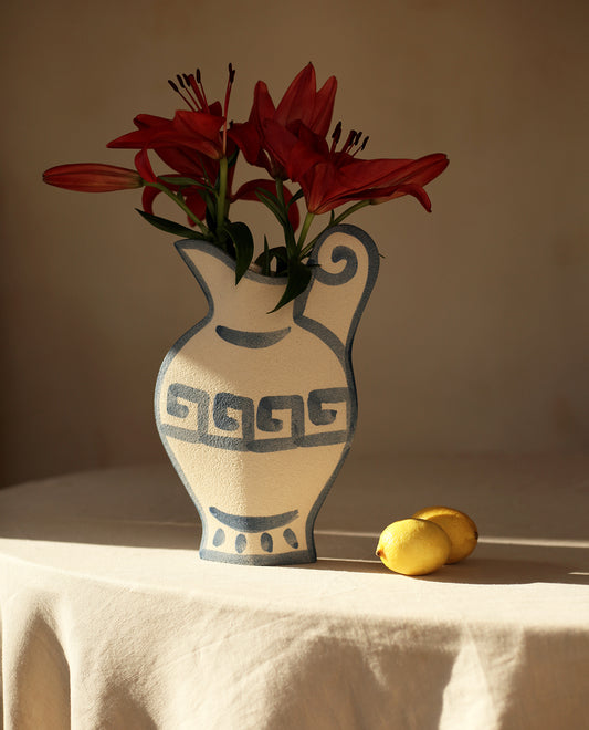 ‘Greek Pitcher N°2’ Ceramic Vase