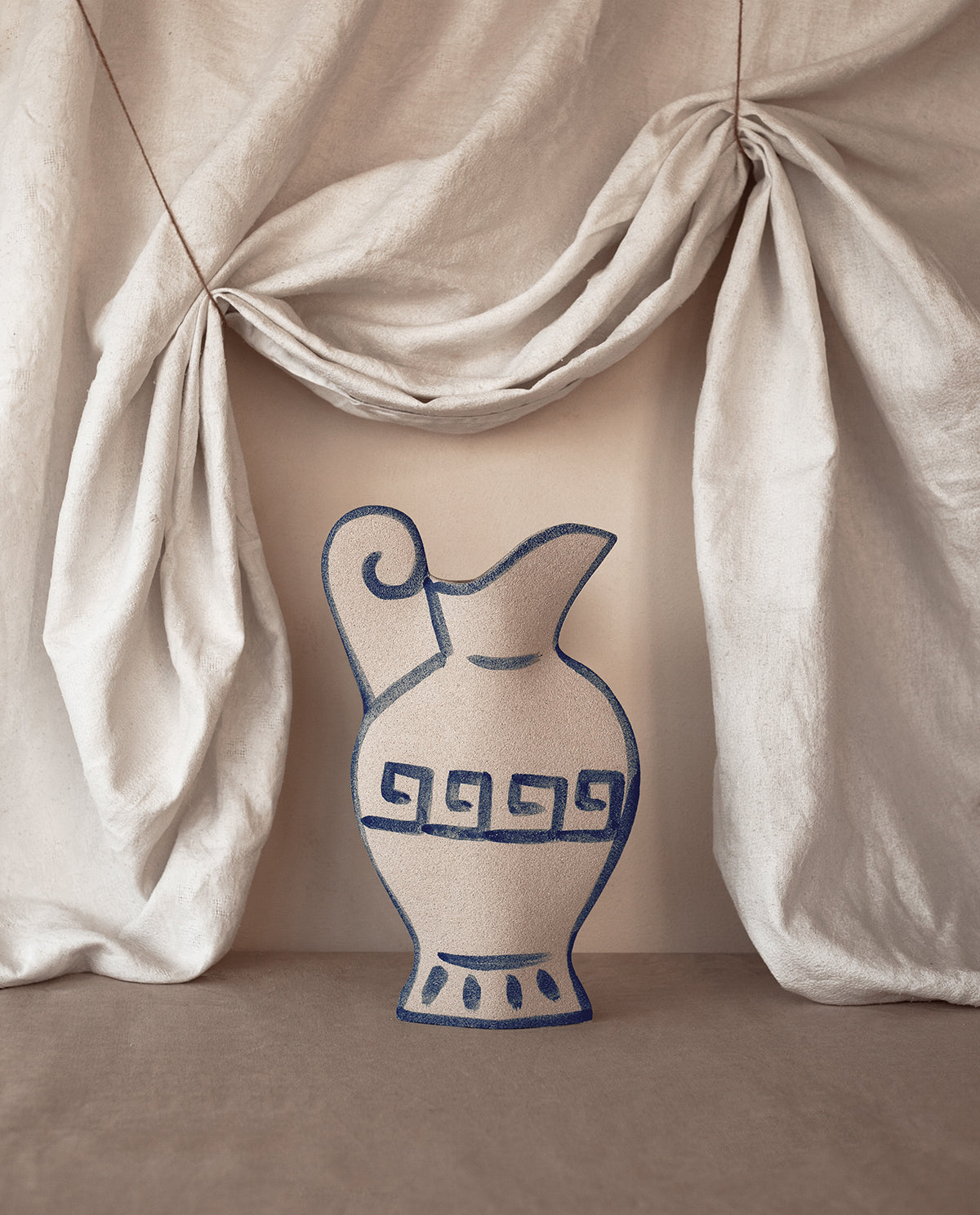 Vase En Céramique ‘Pichet Grec N°2’