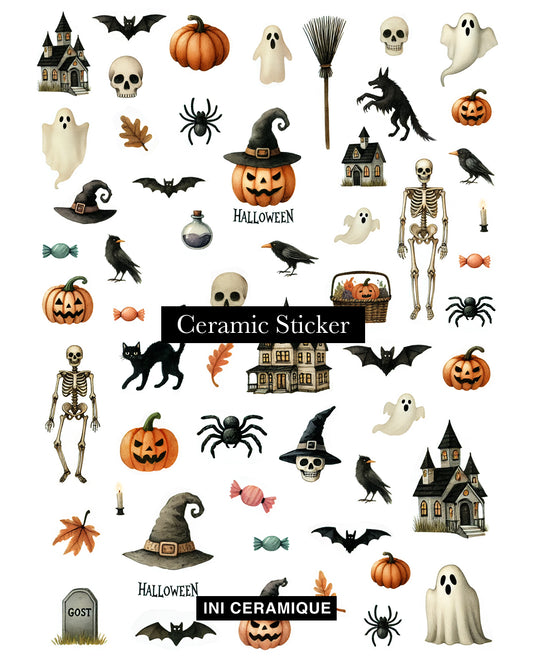 Sticker Céramique 'Halloween'