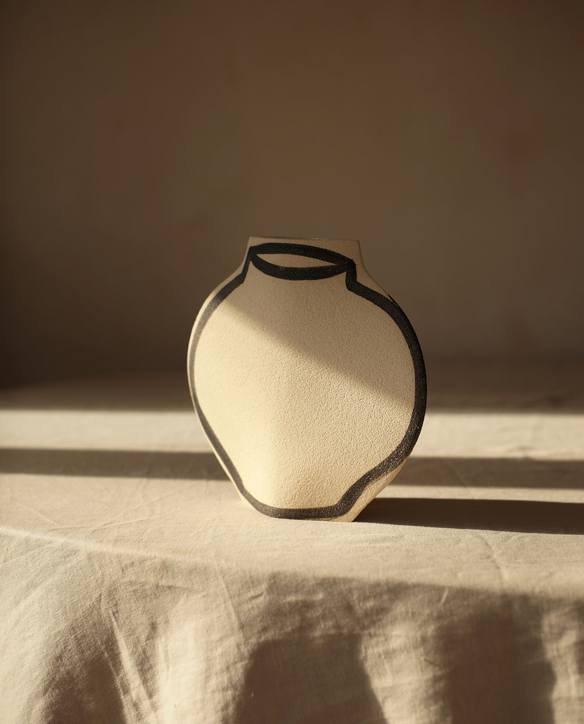 Vase En Céramique 'Lune'