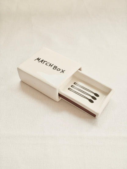 'Matchbox' Mini Ceramic Matchbox