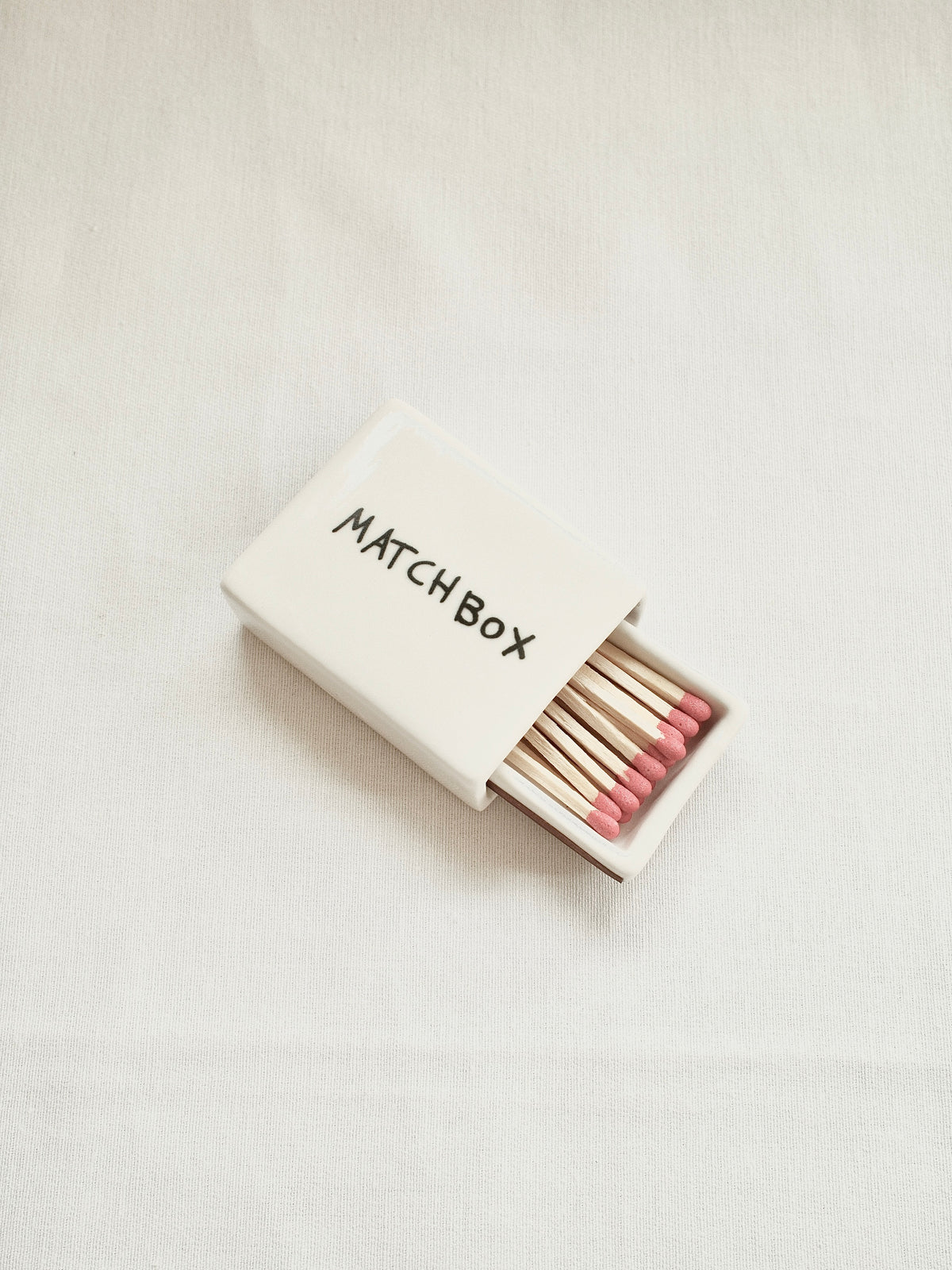 'Matchbox' Mini Ceramic Matchbox
