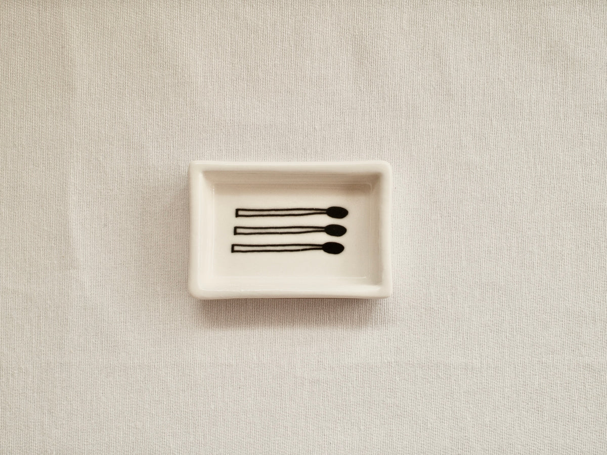 'Matchbox' Mini Ceramic Matchbox