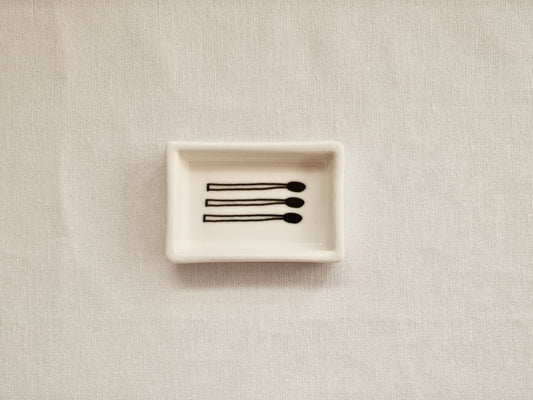 'Matchbox' Mini Ceramic Matchbox