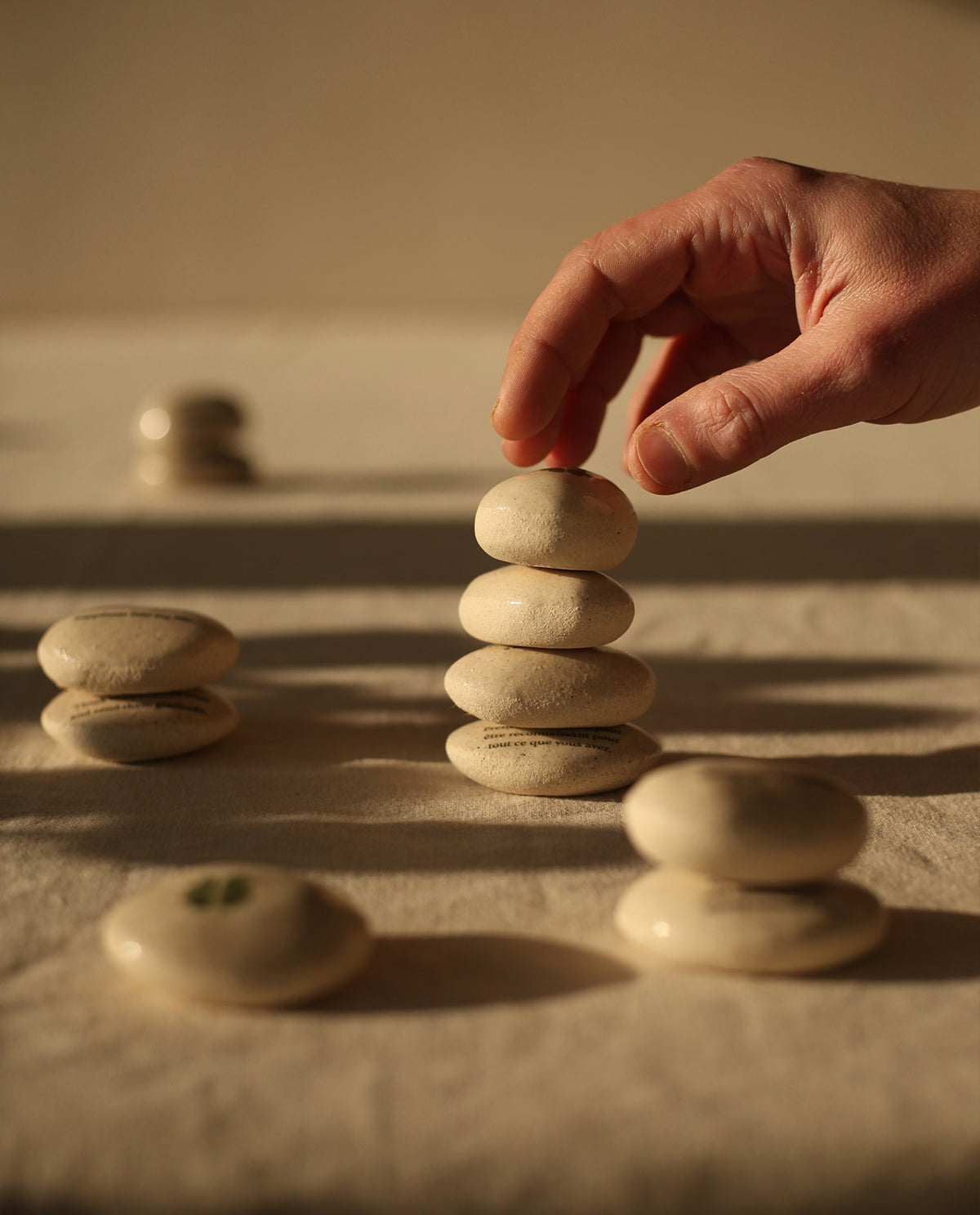 Pierre En Céramique 'Zen Stone'