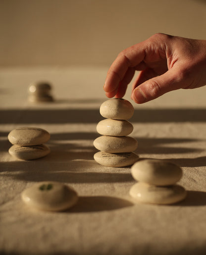 Ceramic Object 'Zen Stone'