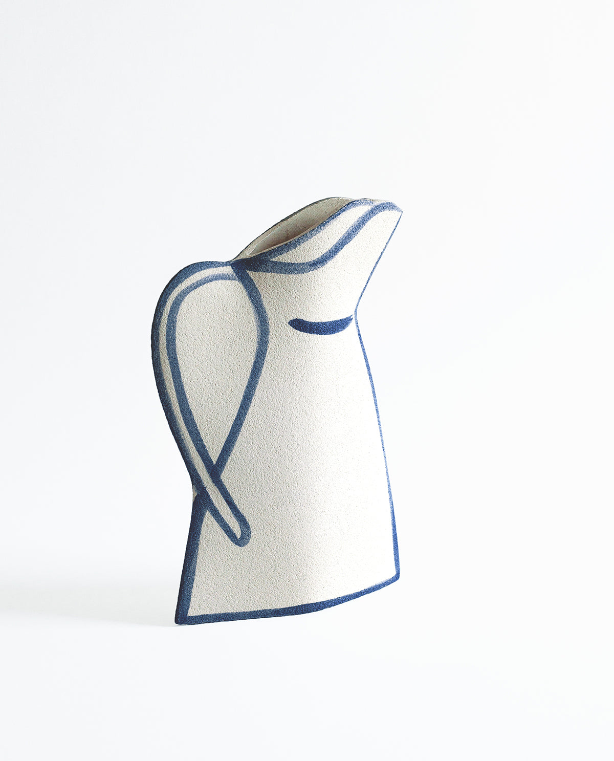 Ceramic Vase ‘Morandi Pitcher - Blue’
