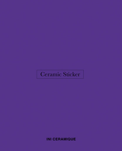 Sticker Céramique 'Imperial Plum'