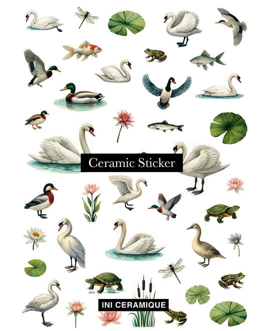 Sticker Céramique 'Pond'