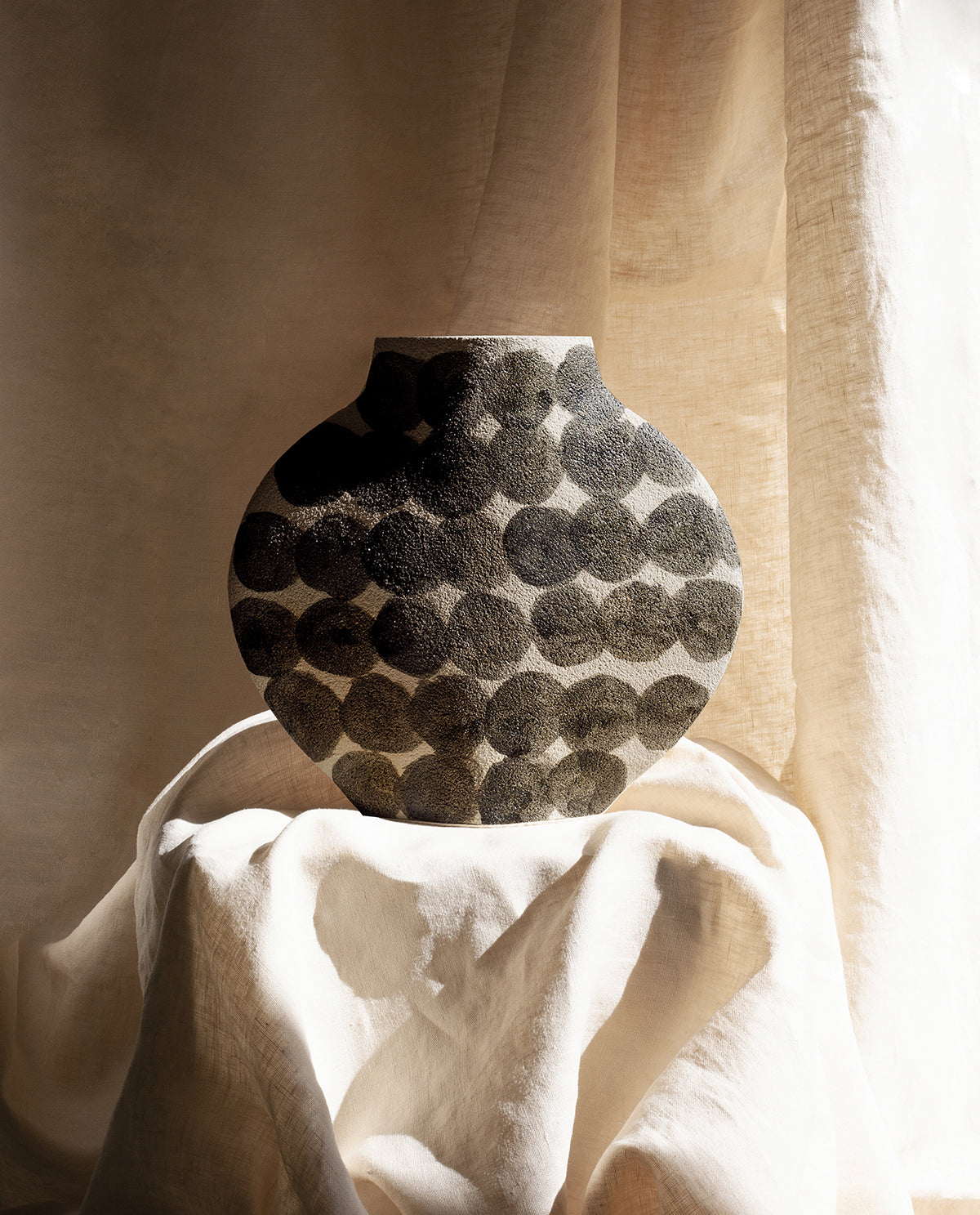 Vase En Céramique 'Rounds Pattern’