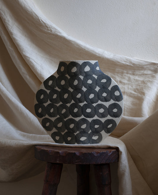 Vase En Céramique 'Rounds Pattern’